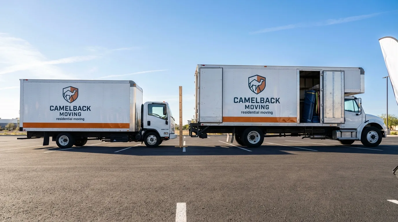 Moving truck size capacity guide in Shapleigh
